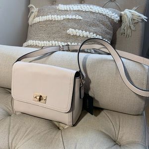 Forever21 Cream Crossbody Bag